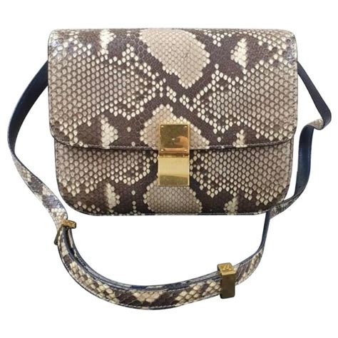 sac Celine python